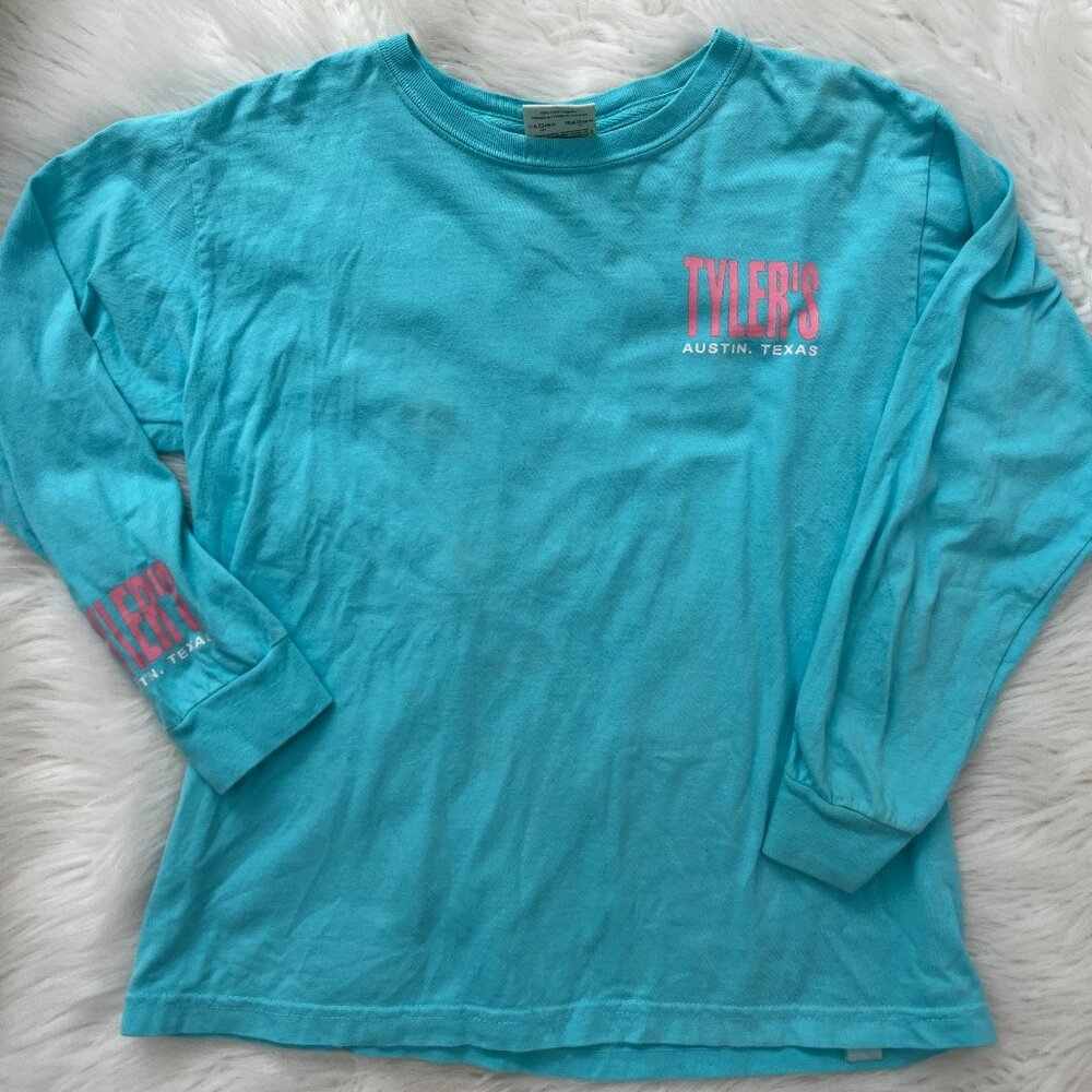 Blue Tyler's Long Sleeve Tee-Shirt